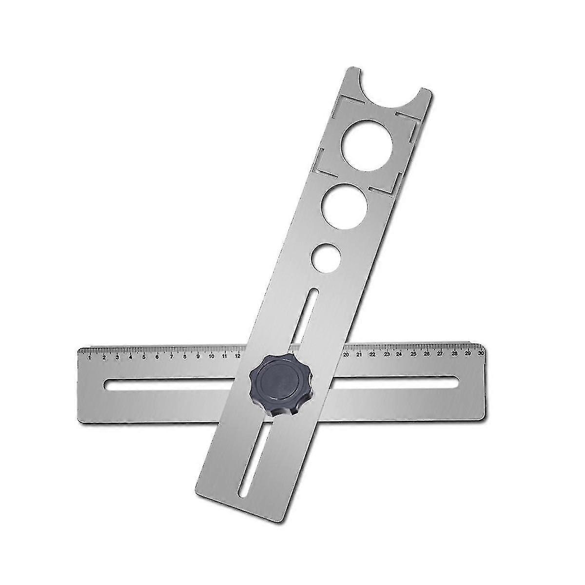 Tile Opening Locator Multi-functional Universal Punching Measuring Tool-dt