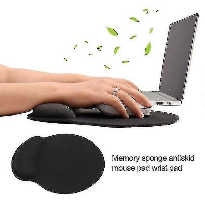 Ergonomic Mouse Pad Computer Mic Pad With Wrist Rest Support