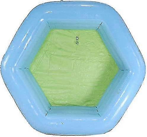 Piscina pieghevole per famiglie Piscina gonfiabile Adulti Bambini Super Piscina piscina poco profonda Vasca da bagno portatile in plastica