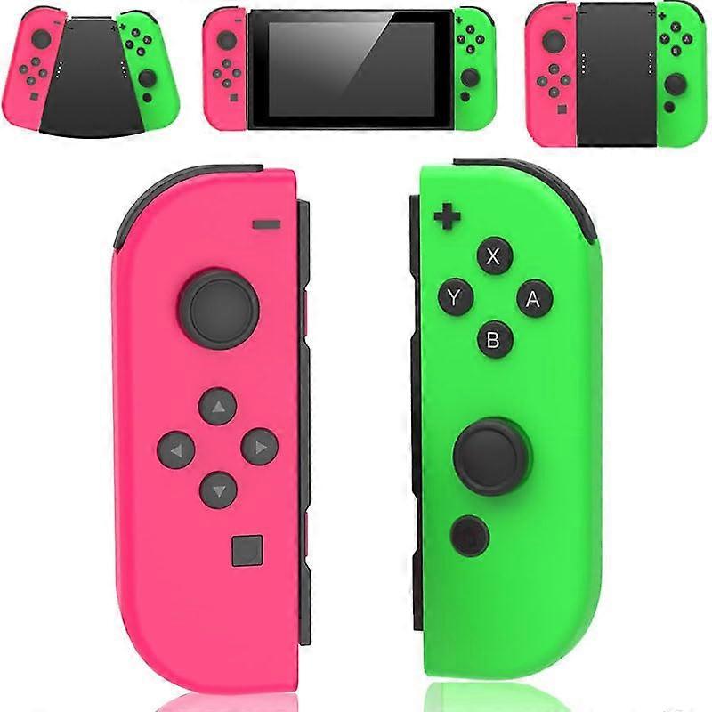 Compatible with Nintendo Switch/Lite/Oled, Switch Controllers Support Wake-up/Screenshot/Motion Control,No NFC,No Wrist Straps