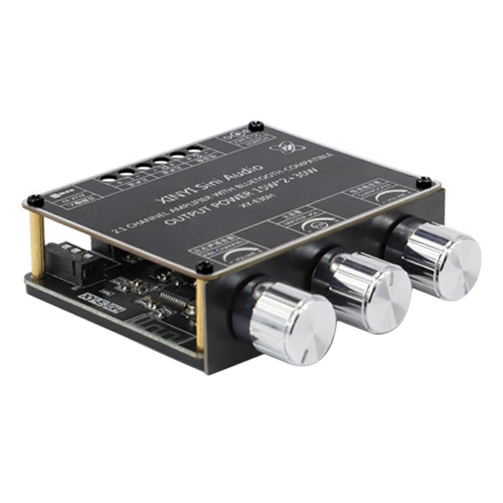 XY-E30H 2.1 Channel Bluetooth 5.1 Audio Amplifier Board Module High and Low 15Wx2+30W Subwoofer Amp