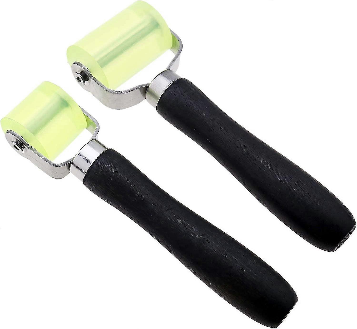 Rouleau en caoutchouc insonorisant de voiture Rouleau d’application d’insonorisation (2pcs, jaune-vert) cy