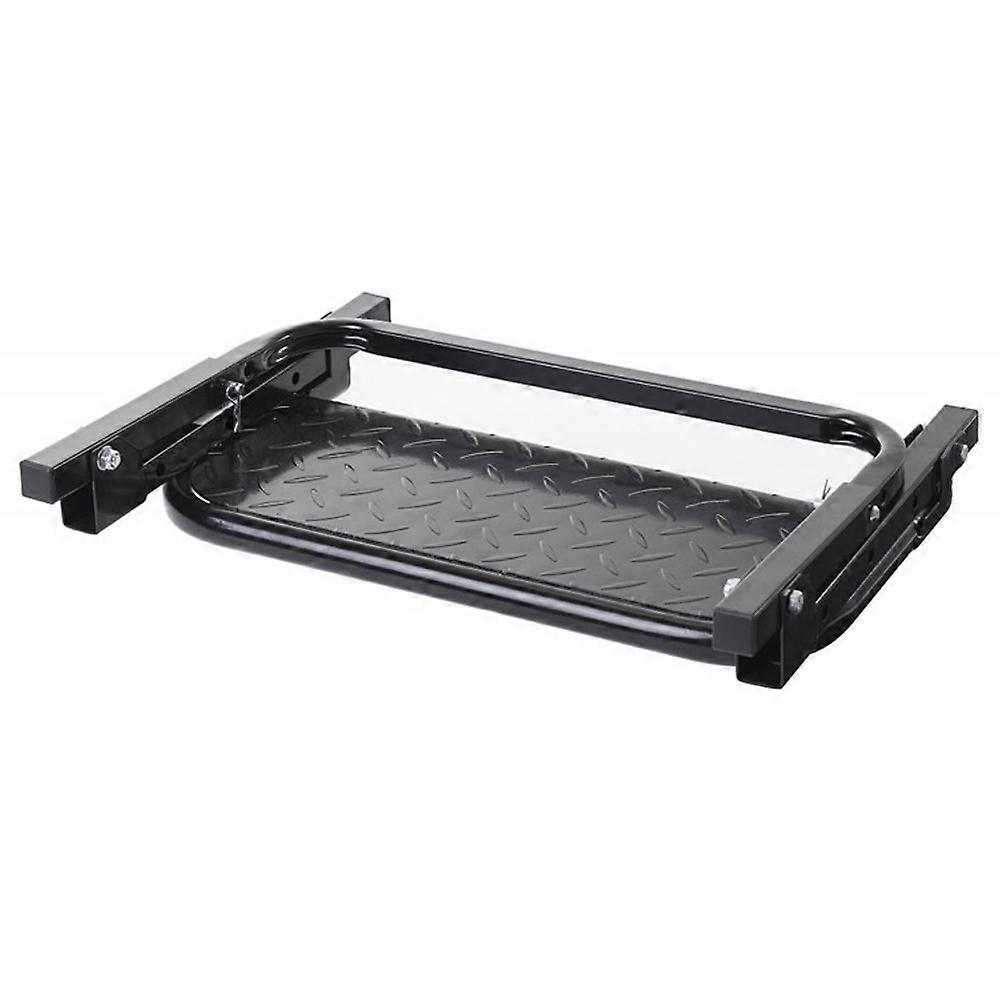 Tire step pedal car climbing ladder outdoor off-road equipment car supplies height and applicable tire width adjustable maximum load 150 kg black
