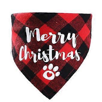 Huit nouveaux animaux de compagnie triangle serviette chien grossesse salive serviette avis de grossesse vacances de Noël animaux de compagnie chat et accessoires pour chiens 46 * 46 * 66cm