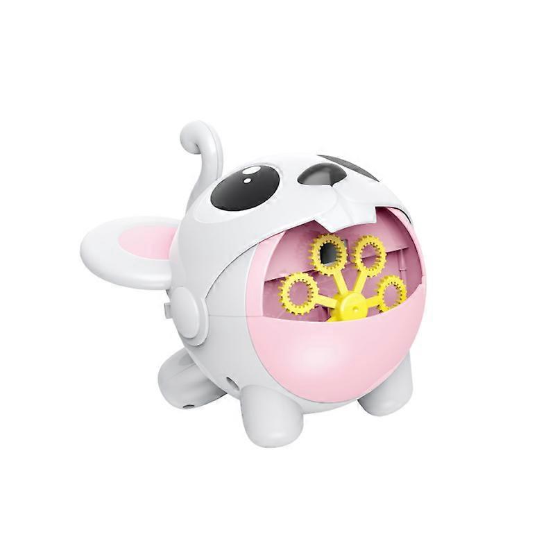 Mouse bubble machine toy fully automatic blowing bubbles with one key summer toy