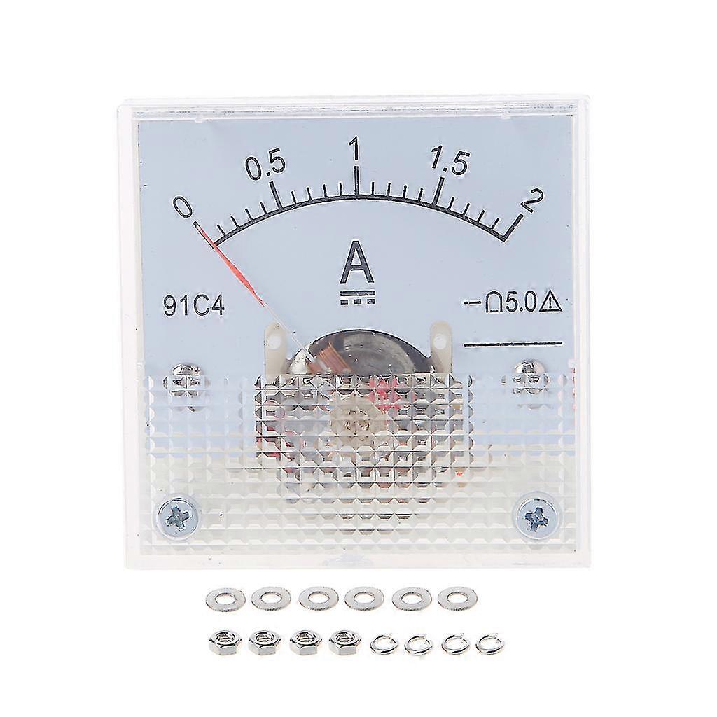 Mini Current Analogue Ammeter Professional Durable 2.5 Accuracy Current Meter