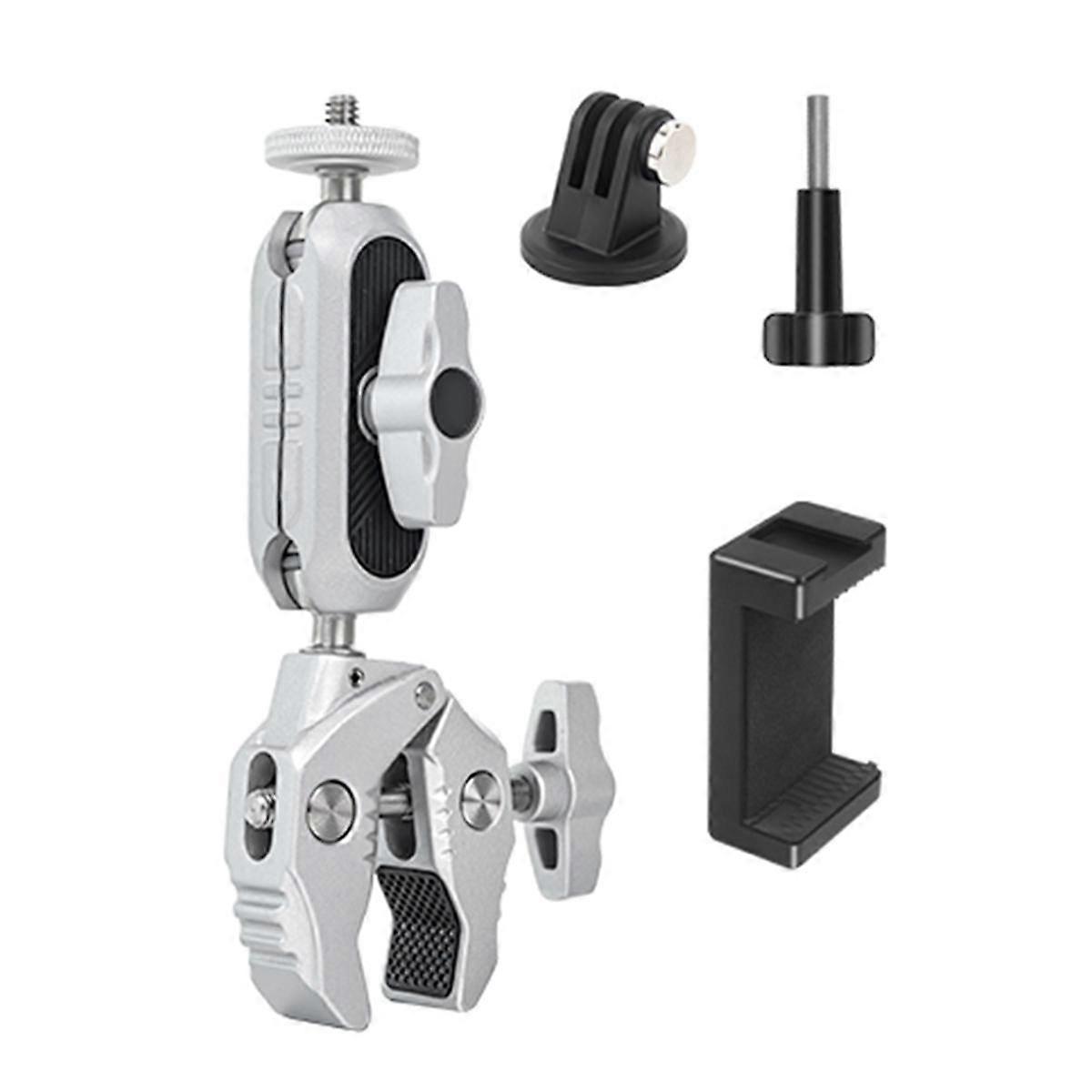 Sports Camera Bracket Set, Cycling Bracket, Suitable for Gopro12, Sports Camera, Motorcycle Crab Cl