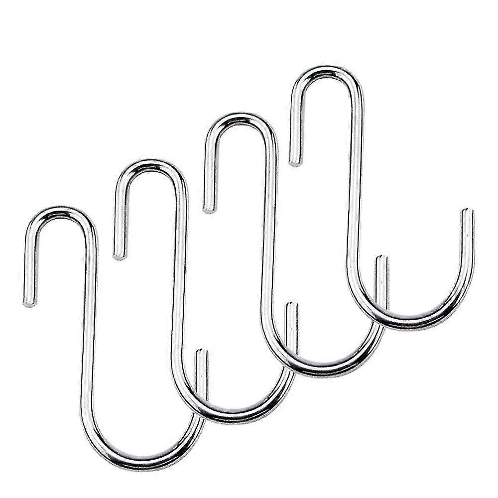 20 Pack Heavy Duty S Hook Pot Pot Rack Hook Hanger Hanger-silver