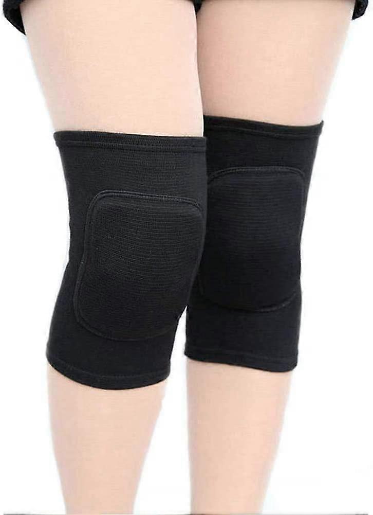 Compression Knee Pads, Arthritis and Joint Pain Relief, Elastic Knee Pads for Non-Slip Sports Men and Women, Running, Sports - Size M