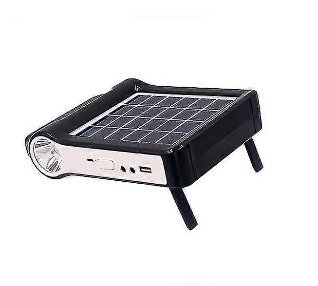USB Port Solcellepanel Lys Solcellepanel StrømLagring Generator System M / Belysning Lampe Solenergi System