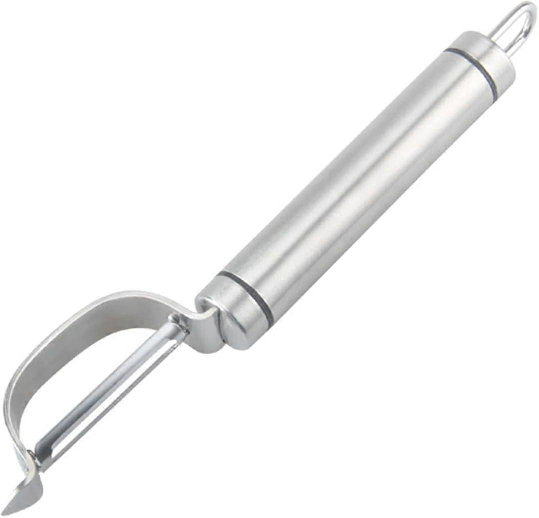 Multifunctional Vegetable Peeler with Handle and End Hook, Kitchen Tool for Fruits and Veggies