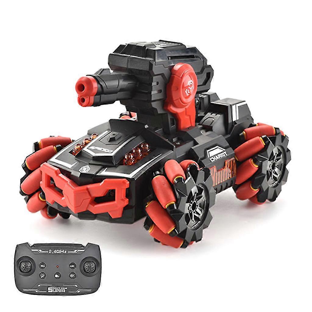 2.4g 4wd Rc Model Mini Stunt Car Simulation Military Model Vehicle Drift Toy