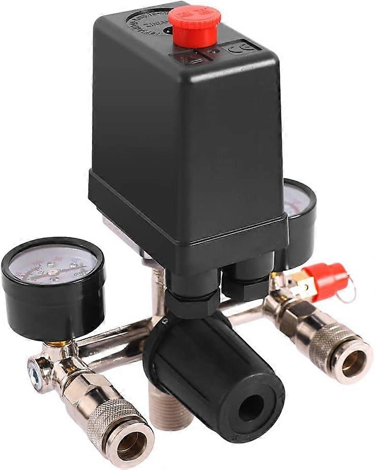 good Air Compressor Pressure Switch Pressure Switch With Valve Control Regulators Gauge