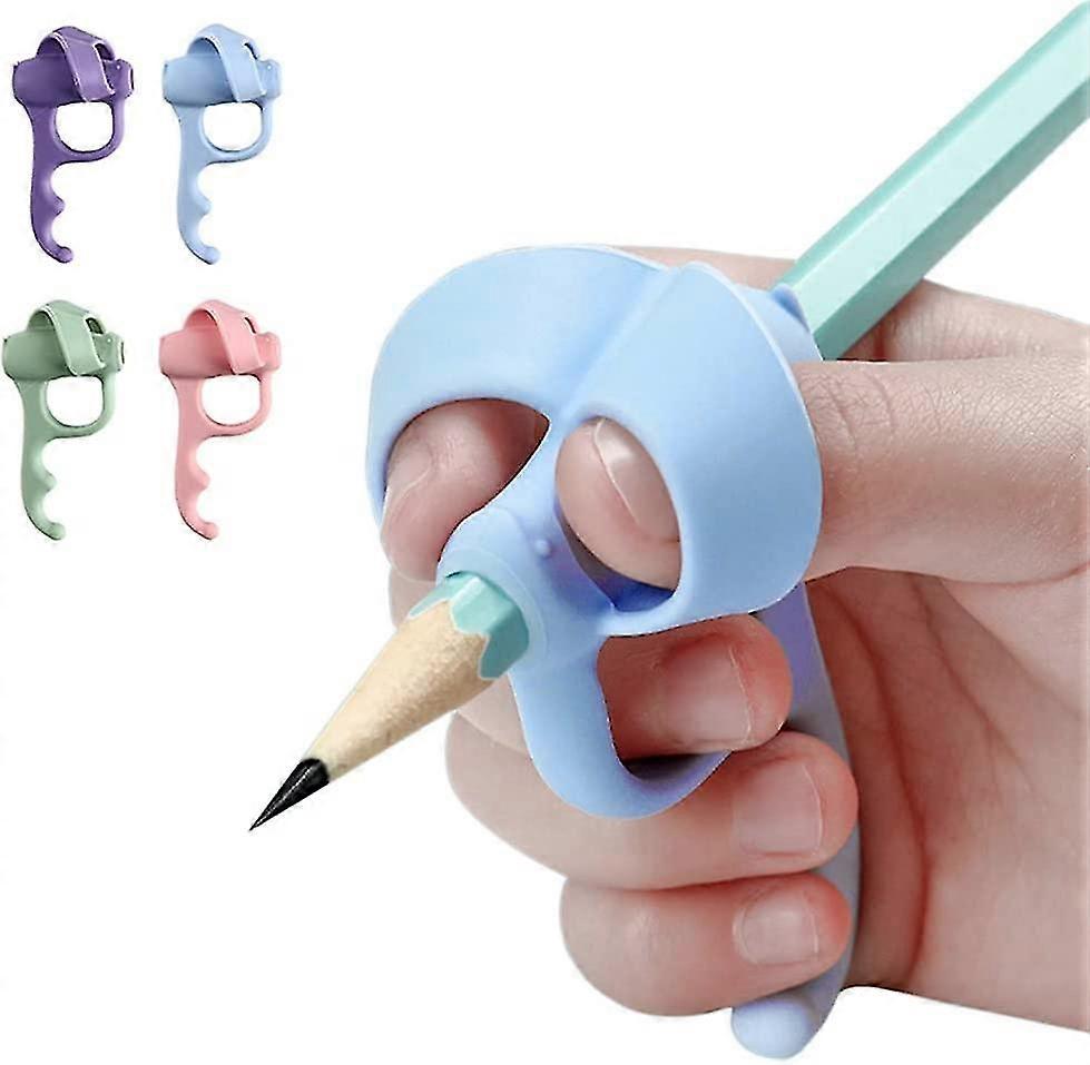 Children's Handwriting Aid Correction Tool Pencil Grip Correction Trainer 4 Piezas