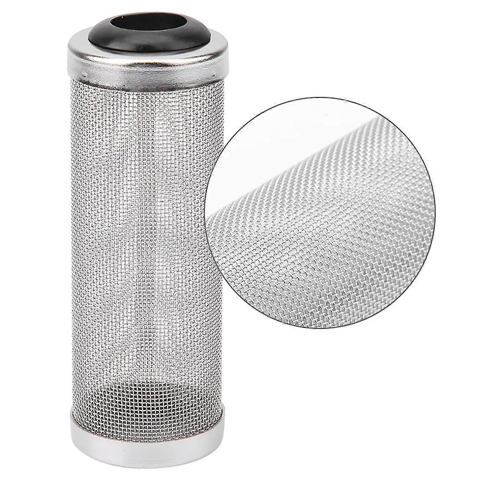 Aquarium Fish Tank Stainless Steel Mesh Filter Net Case Cover (L Dia. 16mm)