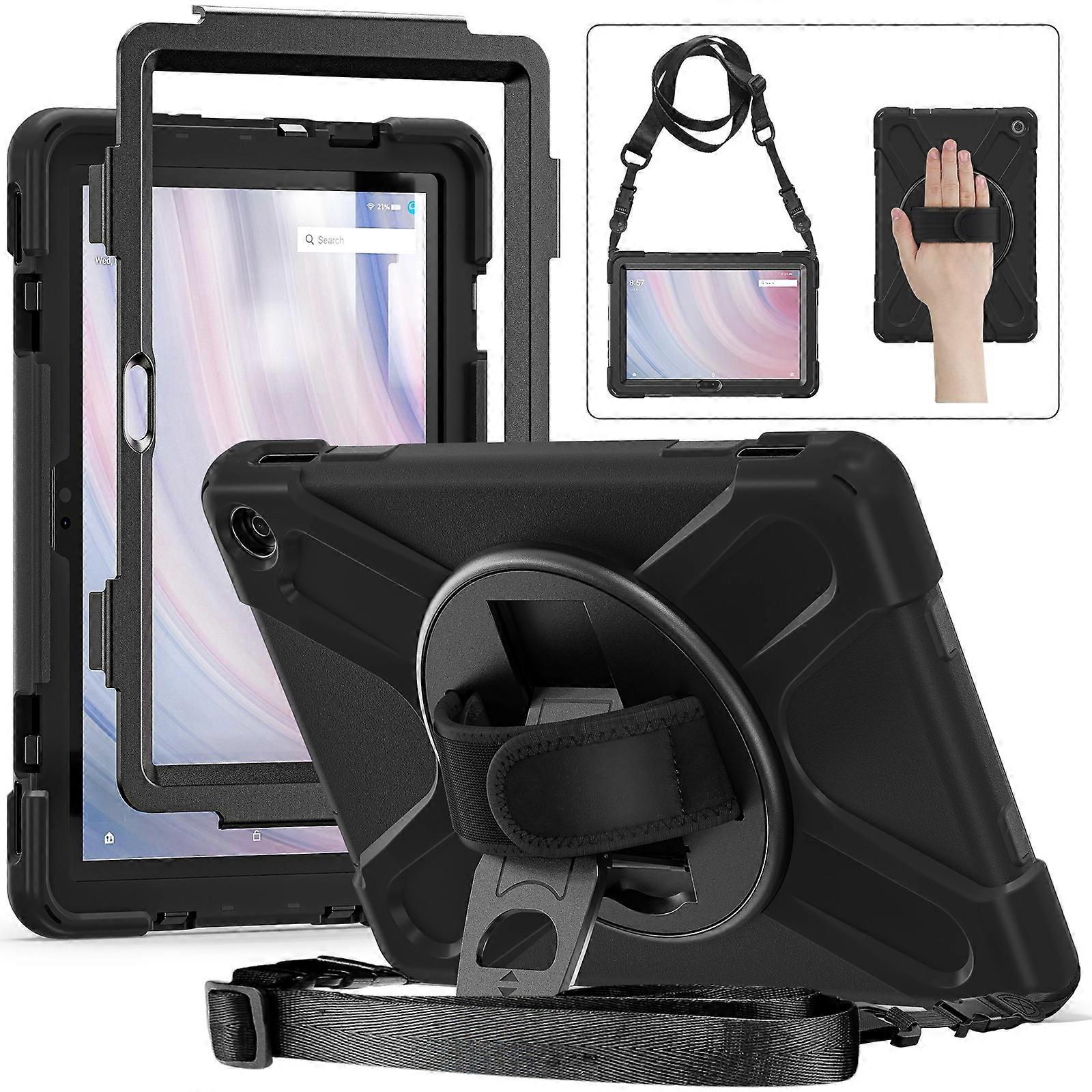 Silicone Hybrid PC Case For Amazon Kindle Fire HD10 2023