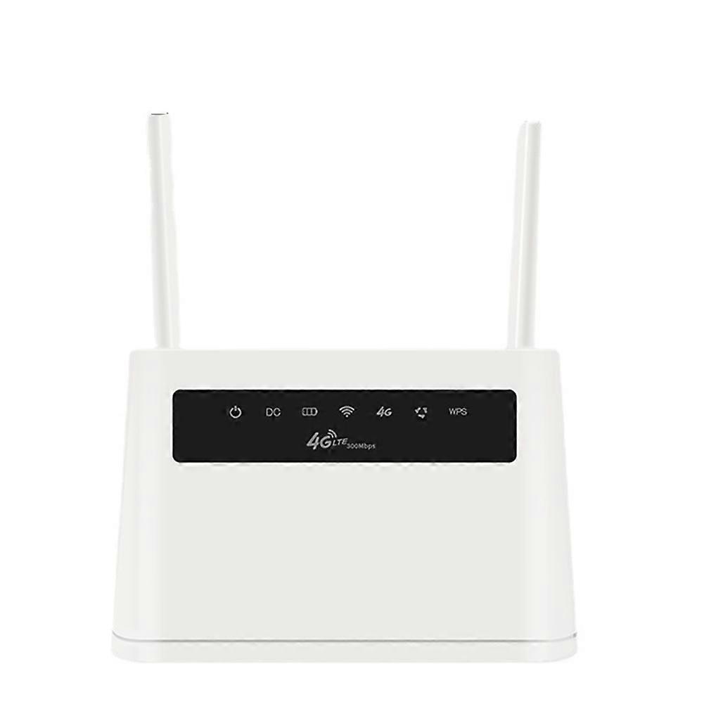 Home 4G Router WiFi Router 300Mbps 4G LTE Wireless Router Eingebauter SIM-Kartensteckplatz Unterstützung Max 32 Nutzung