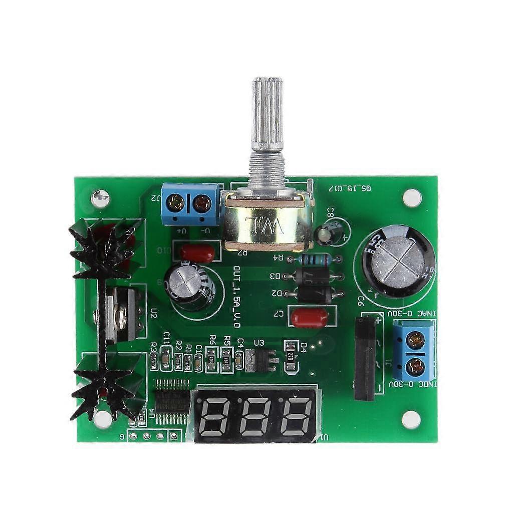 LM317 Adjustable Voltage Regulator Step down Power Supply Module LED Display