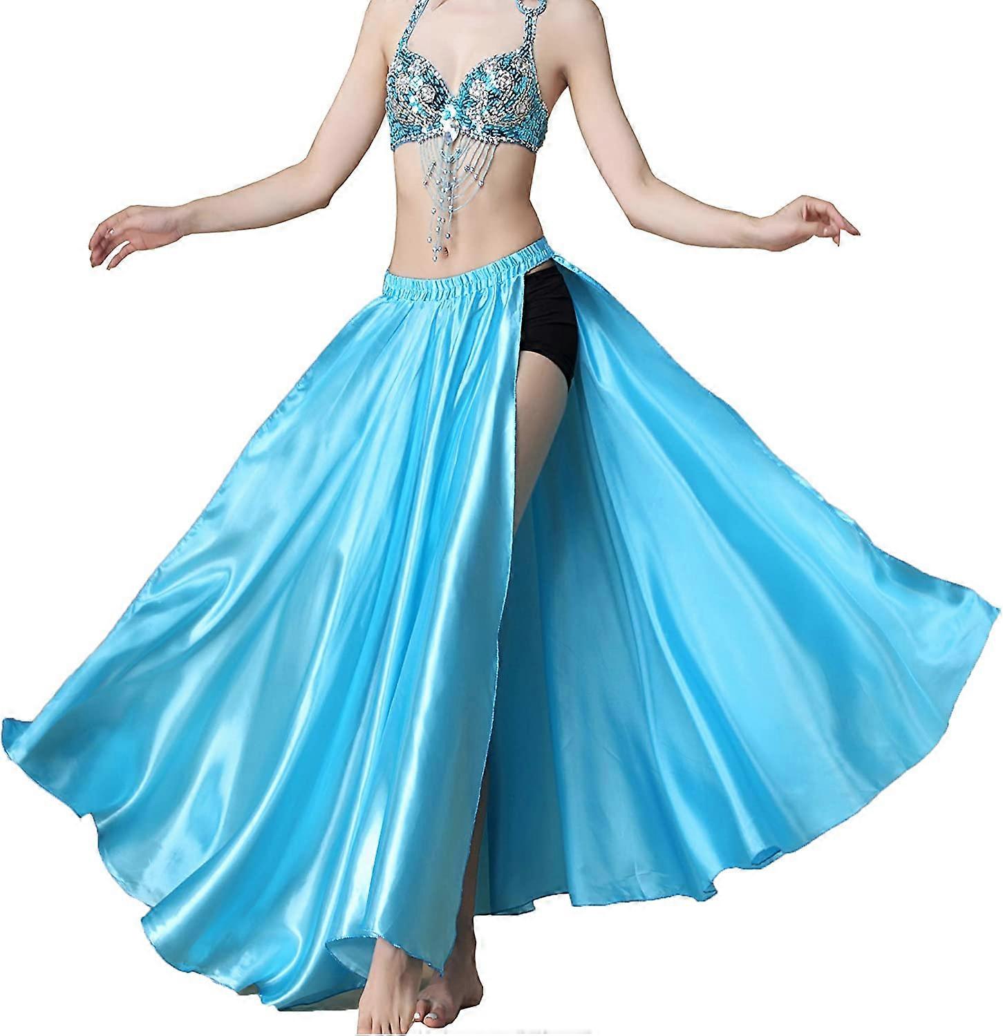 Damen Bauchtanz Chiffon Rock mit Münzen