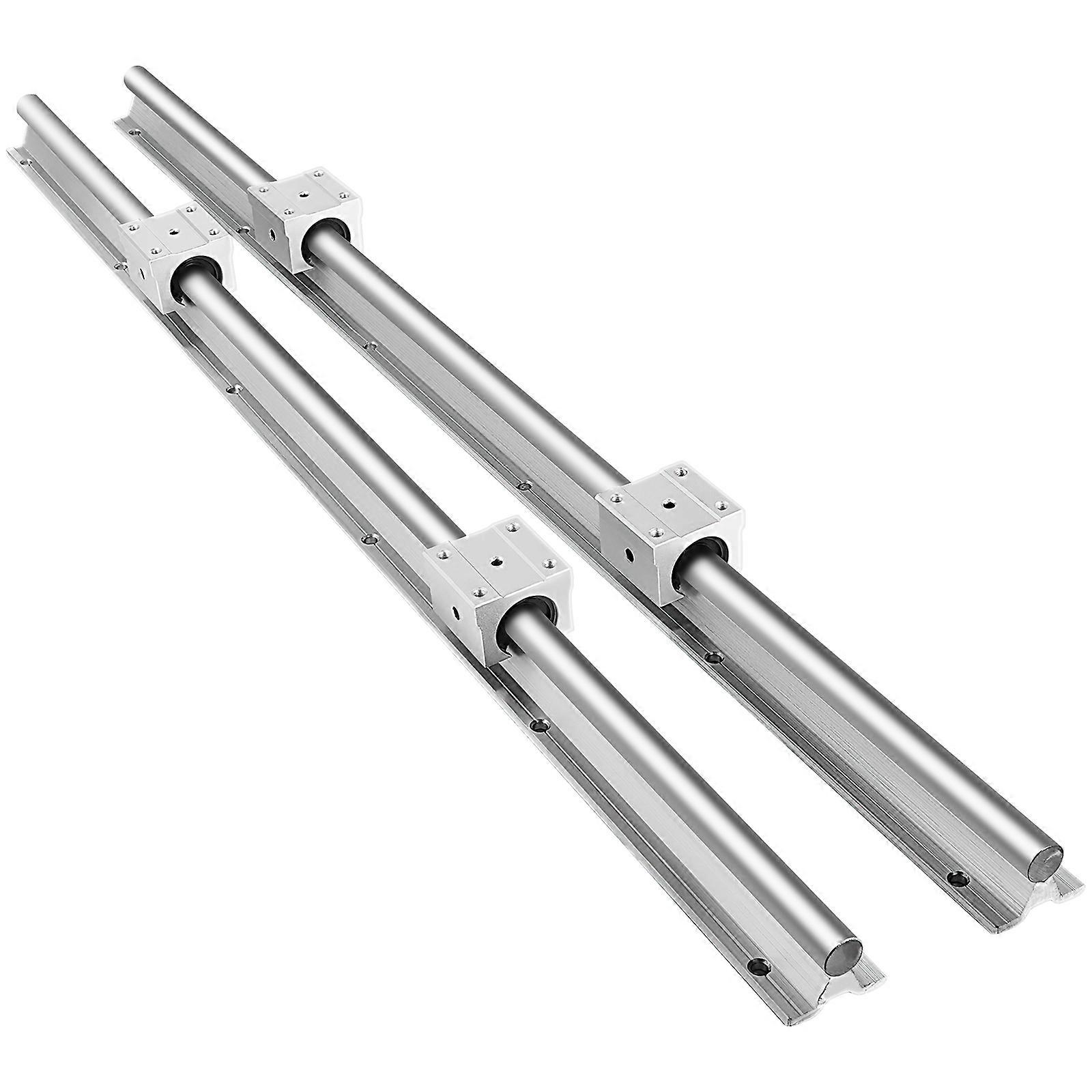 SBR16 Linear Rail Guide Kit 2PCS 1500mm 4X SSBR16UU Blockfor CNC Machines