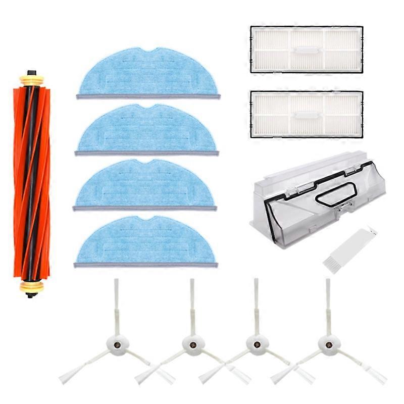 13Pcs Accessories for Xiaomi T7 T7S Vacuum Cleaner Parts Washable Hepa Filter Side Brush Mop Cloth