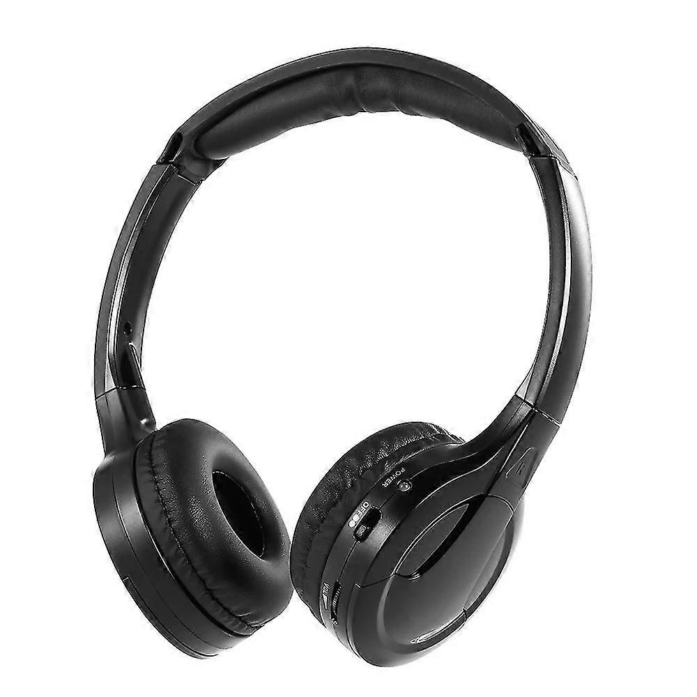 IR-kabellose Kopfhörer für Auto-DVD-Player-Kopfstützen-Video, On-Ear-Infrarot-Kopfhörer-Headset Univers