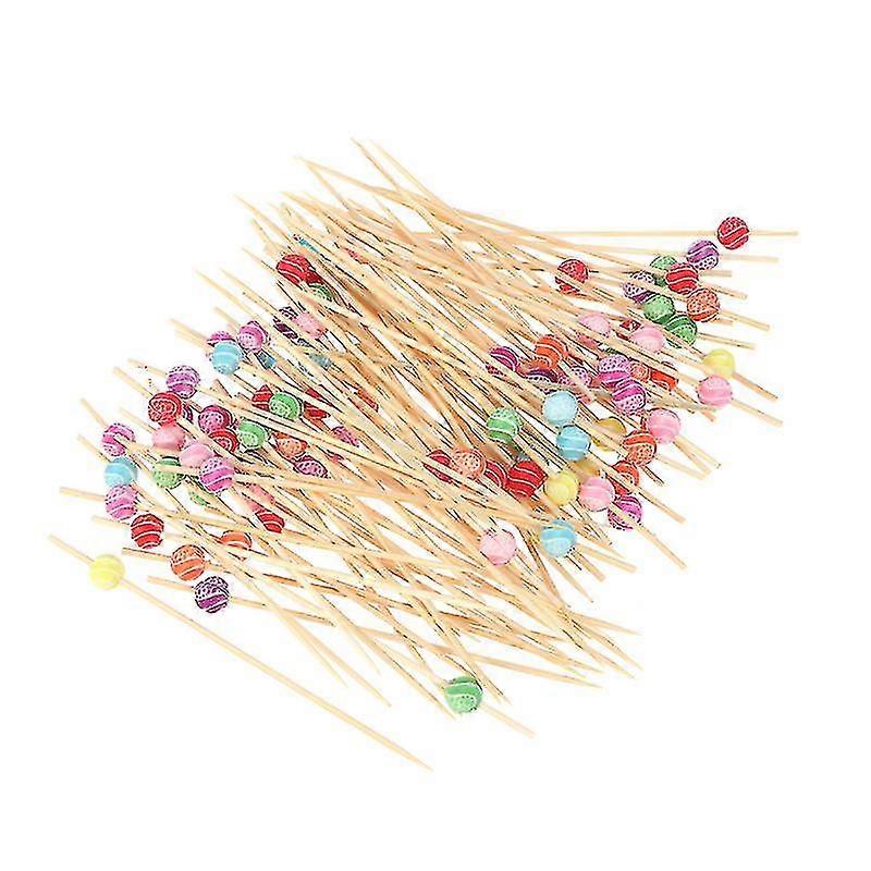 100pcs Fruit Picks For Party Carnival Banquet