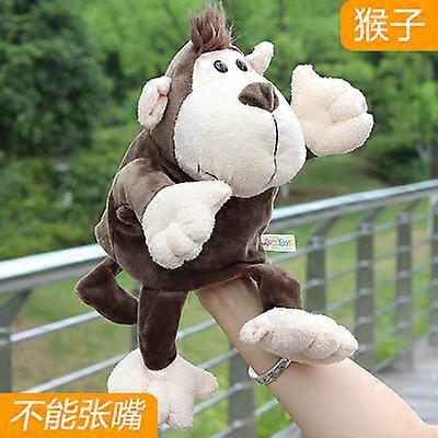 Cute animal hand puppet children interactive educational toy gloves 30cm