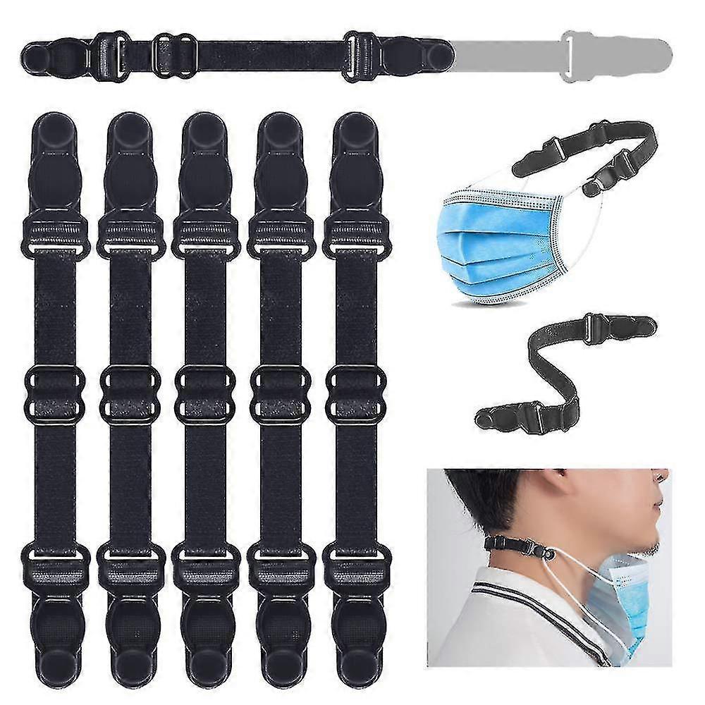 5pcs Mask Strap Extender, Mask Extender Prevents Tight Ears