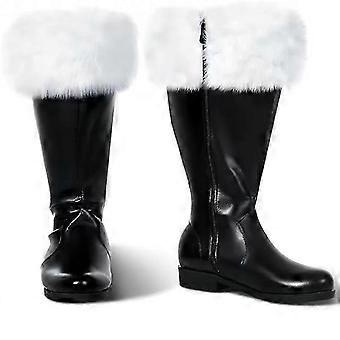 Chahouk Adult Santa Claus Boots - Christmas Cosplay Costume Winter Snow Shoes