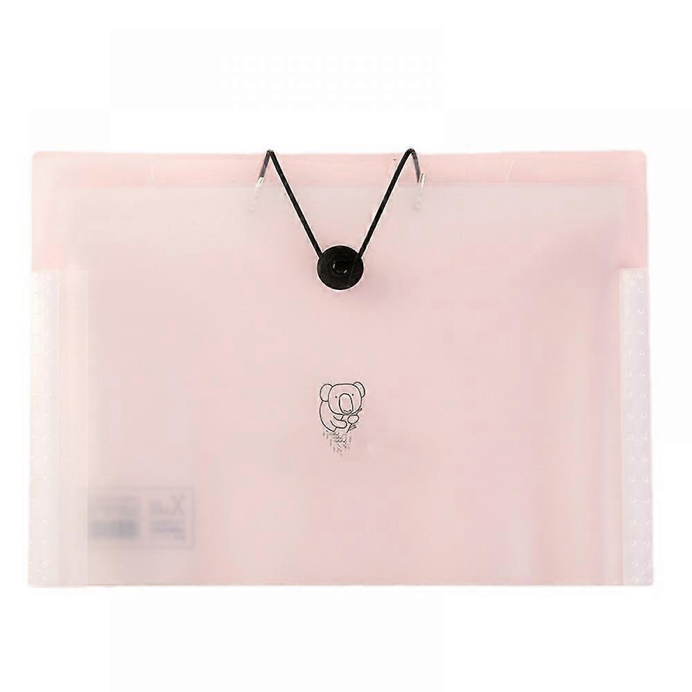 A 4 Accordion Folder With Sticky Index Label Paper Bag Office (8 Cubs)