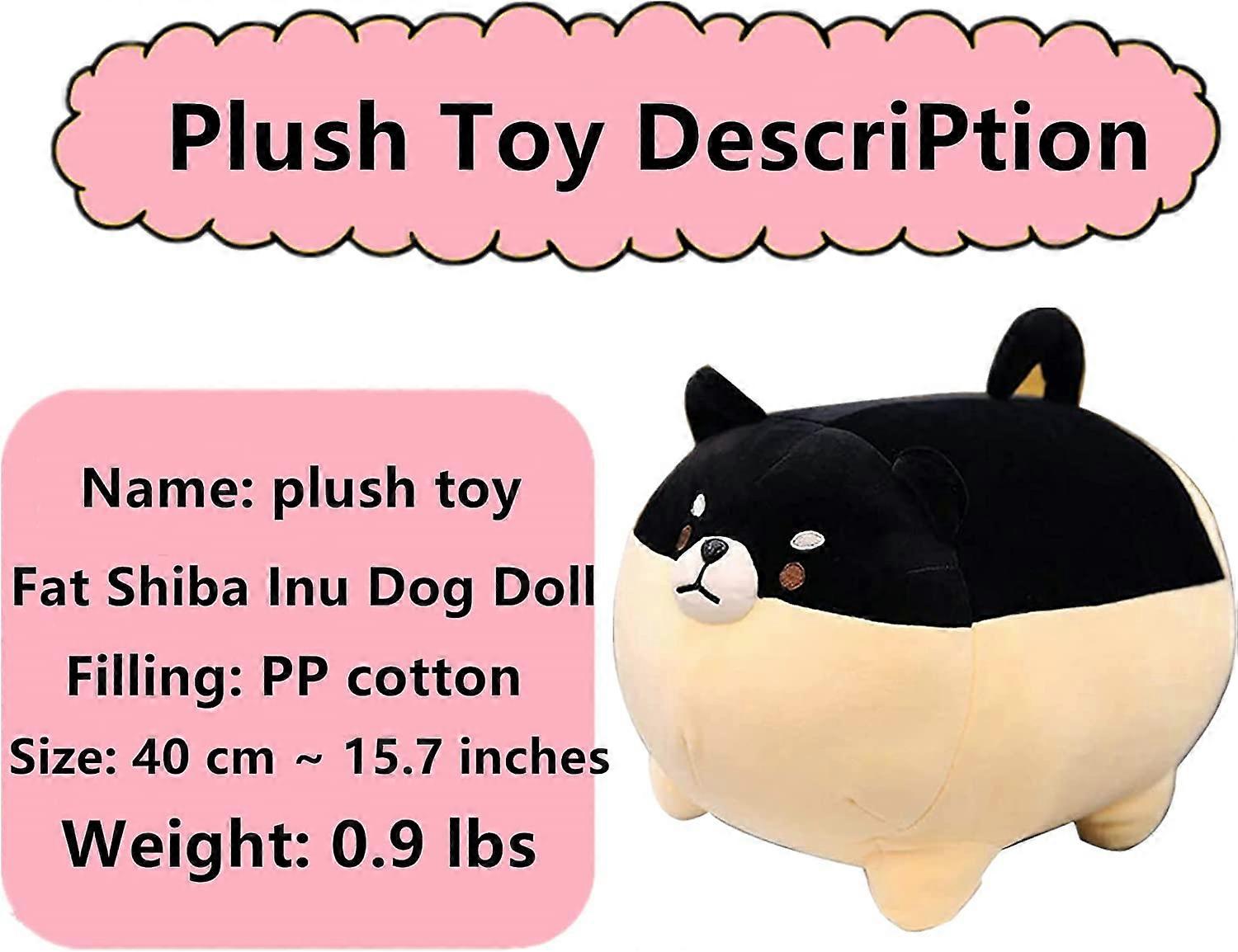 35-70cm Kawaii Fat Shiba Inu Dog Plush Toys Lovely Dolls Pillow Stuffed Soft Cushion Birthday Valentine Gifts
