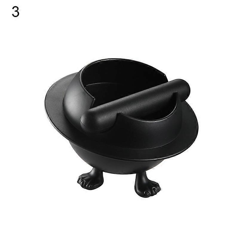 Effective Anti-slid Base Plastic Practical Inclined Opening Coffee Knock Box Coffee Ground Box for Home