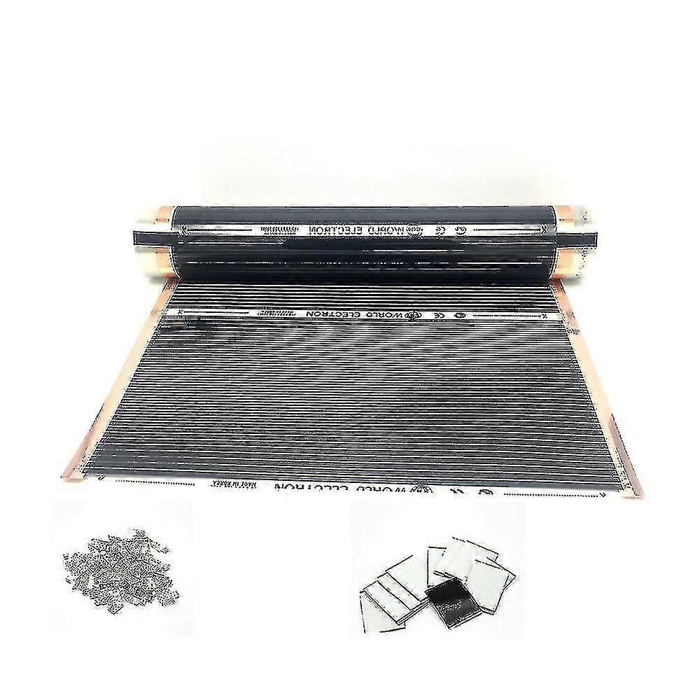 1pc Oppvarming radiatorer Infrarød gulvvarmefilm Varm matte (ikke en rull)