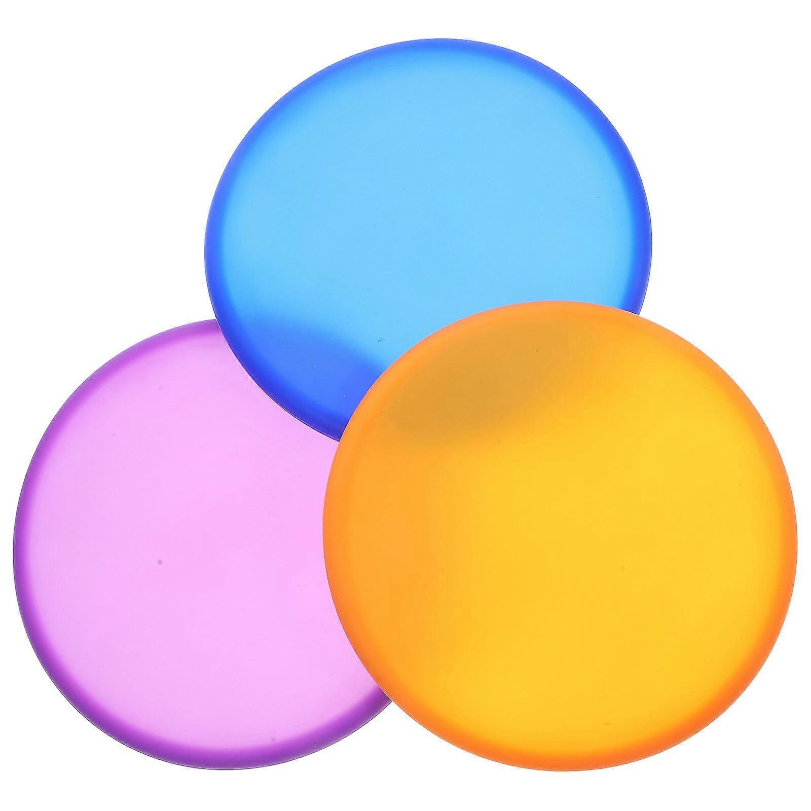 3Pcs Disc-Throwing Aids Throwing Disc Softball Practice Disc Reusable Throwing Discs for Practicing