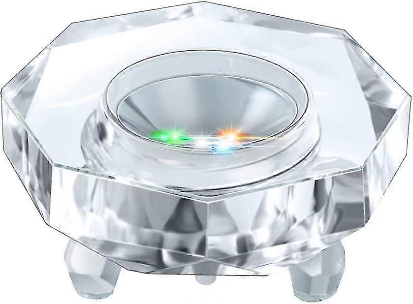 Crystal Led Light Base For 3d Crystal Display Lighted Up Pedestal For Glass Art Figurines Base With Lights Multicolor Stand Color Changing Wired Base