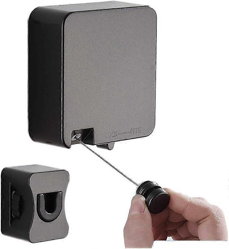 حبل الغسيل القابل للسحب 304 الفولاذ المقاوم للصدأ الثقيلة حبل سلسلة خط تجفيف الملابس ، سهل الاستخدام والتركيب ، مناسب للحمام ، غرفة الغسيل ، 