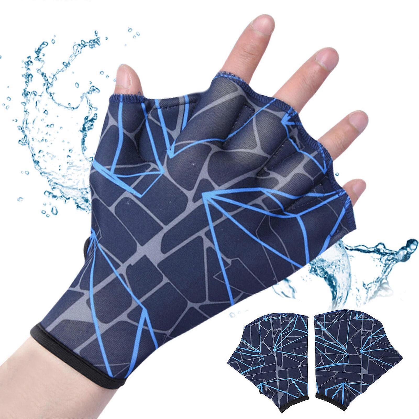 Schwimmflossen, halbgeschnittene Flossen, Tauchhandschuhe, Trainingsflossen zum Paddeln