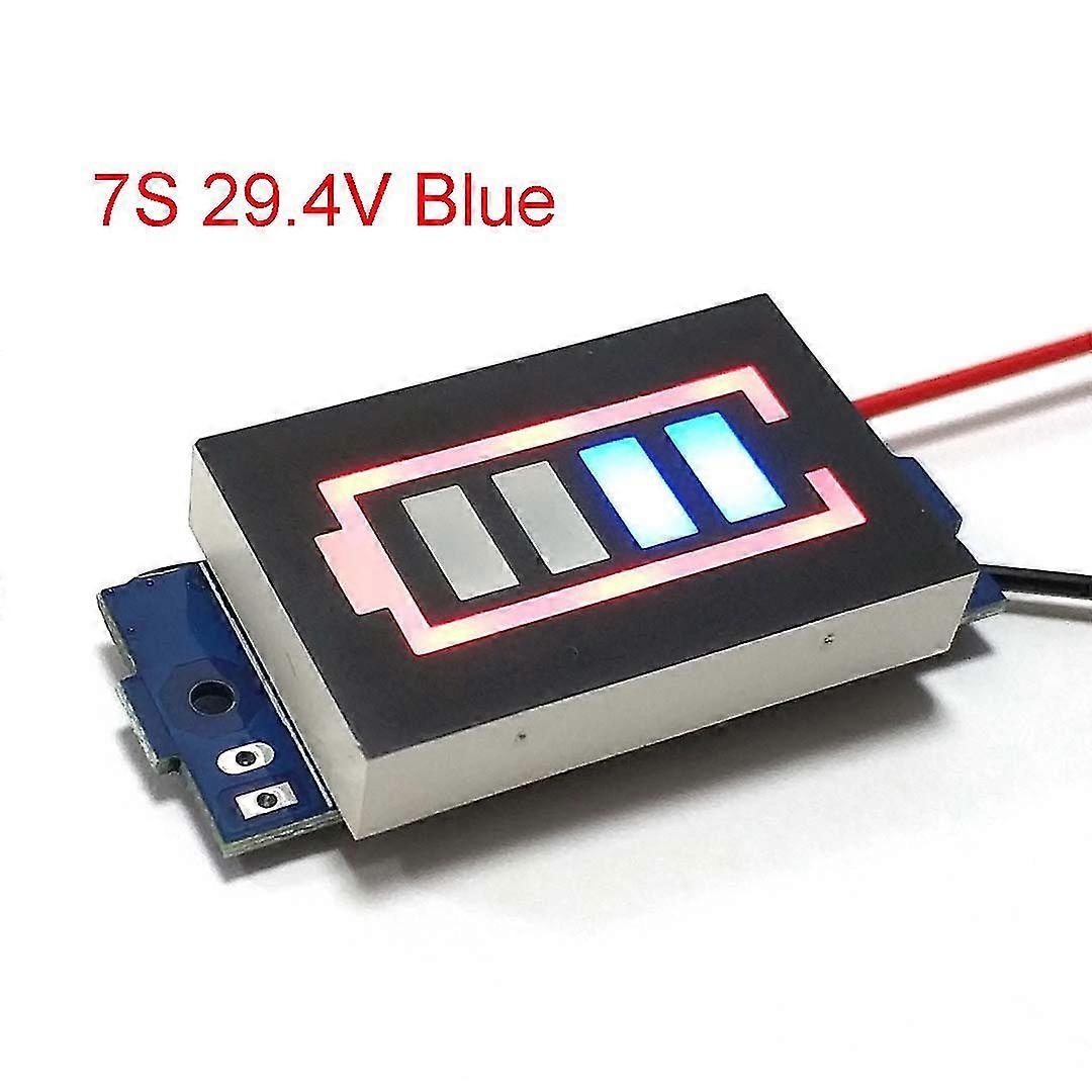 Jinzhaolai 1s 2s 3s 4s Lithium Battery Capacity Indicator Module Meter Tester Display 4.2v 8.4v 12.6v 16.8v Power Level