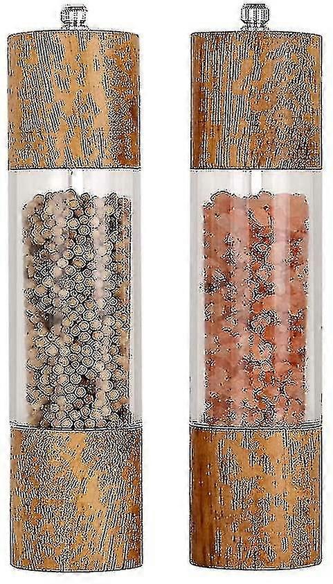 Grinder, Salt And Grinder Mills Set2pcs,retro *