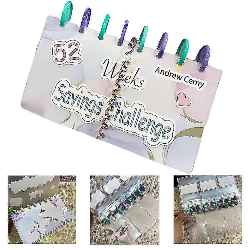 Savings Binder 52 Week Money Saving Challenge Binder Budget Book Planer