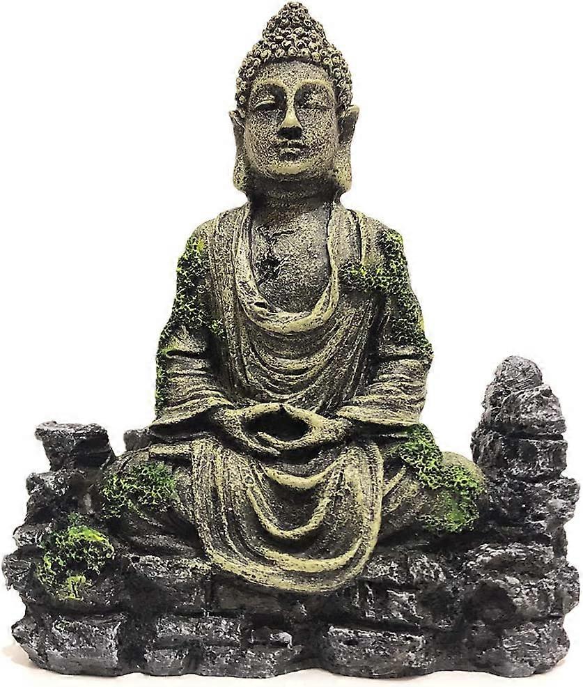 buddha fish tank accessories PINVNBY Aquarium Head Statue Decorations,Fish Resin Large Buddha Sculpture Ornament,Betta Hideout Cave Sleep Rest Play for Small Shrimp Lizard Gecko Small Reptile(3 Pack) : Pet Supplies Fish Color Betta Fish Buddha Aquarium Decoration