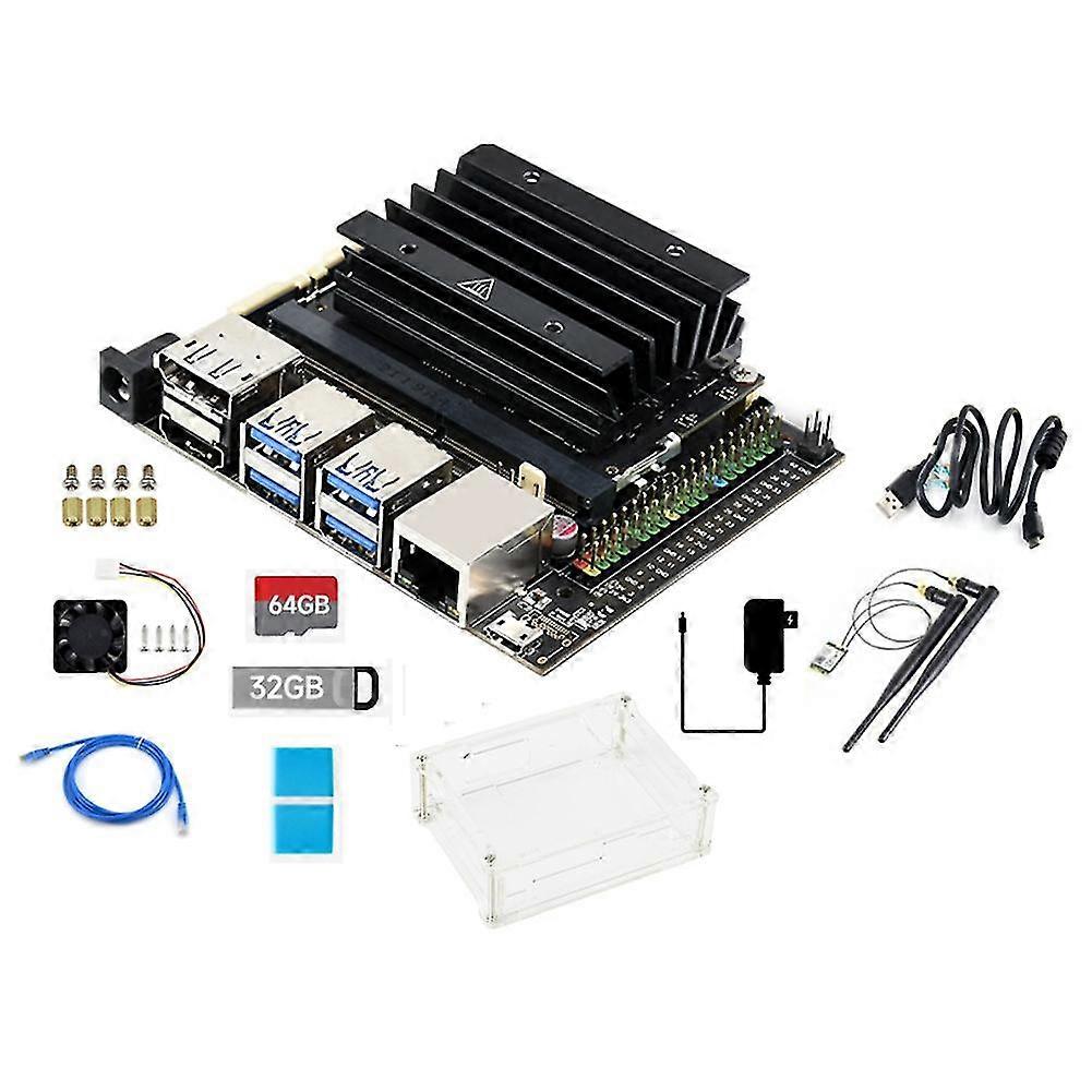 For Nano 4gb Kit Intelligence Development Expansion Kit With Nano Module +acrylic Case Us Plug