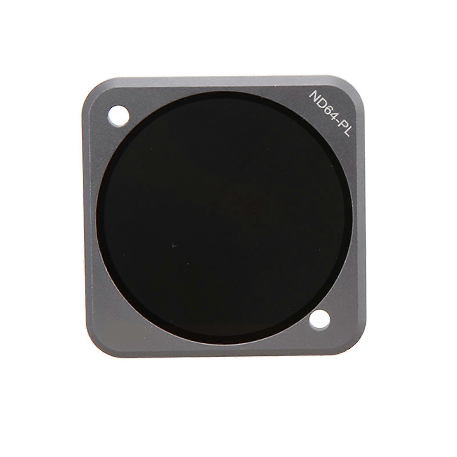 Junestar Multi Layer Coating NDPL Lens Filter for DJI Action 2 Camera Lens Replacement FilterND64-PL