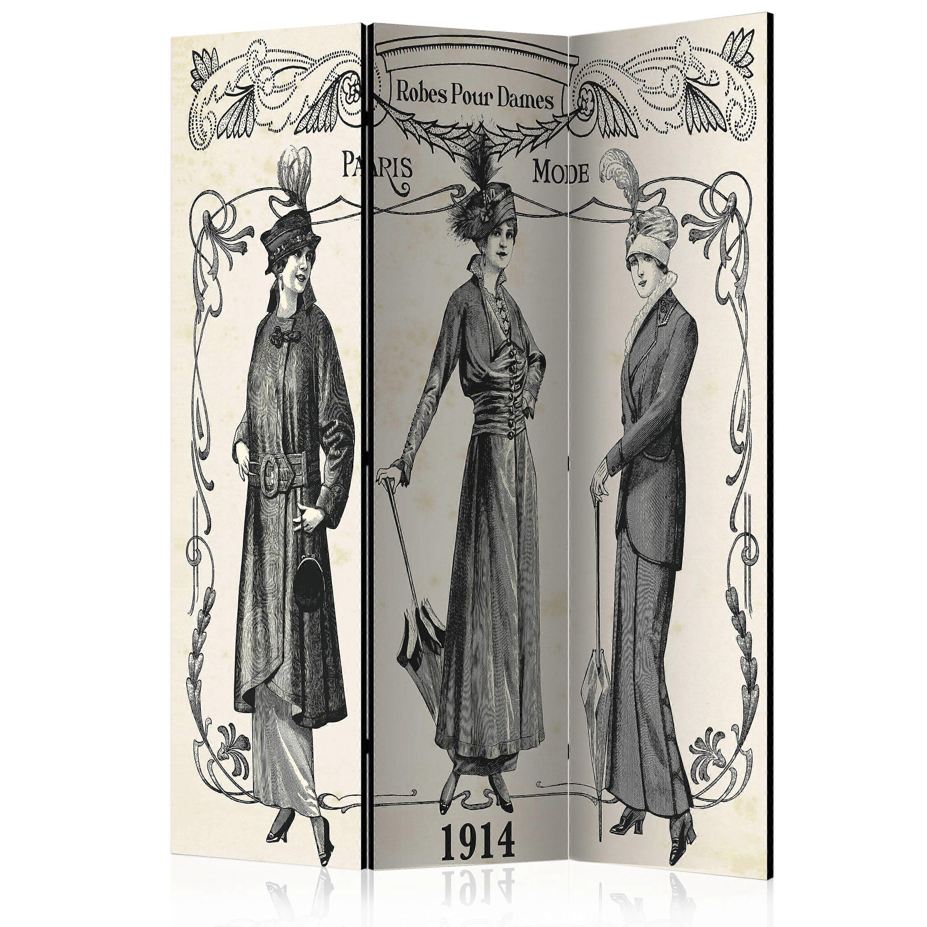 Dělicí příčka - šaty 1914