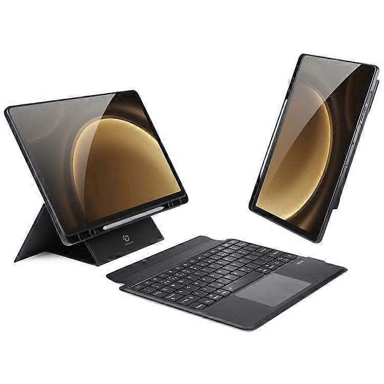 DUX DUCIS DK Series Compatible For Samsung Galaxy Tab S9 FE+ Detachable Portuguese Keyboard with Leather Case