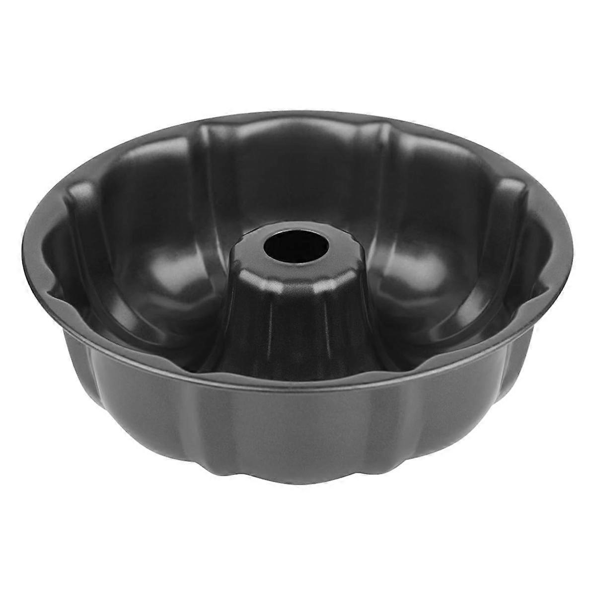 Forma de Bolo Antiaderente de 9,5 polegadas, Forma de Bolo Redonda de Aço Carbono Resistente para Gelatina, Ge