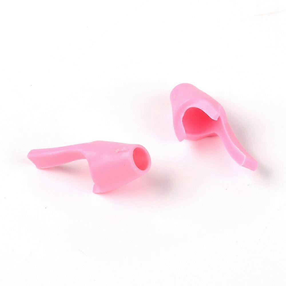 Polyethylene Pencil Grips for Kids Grip Posture Correction Tool Pink 34x15x16.5mm