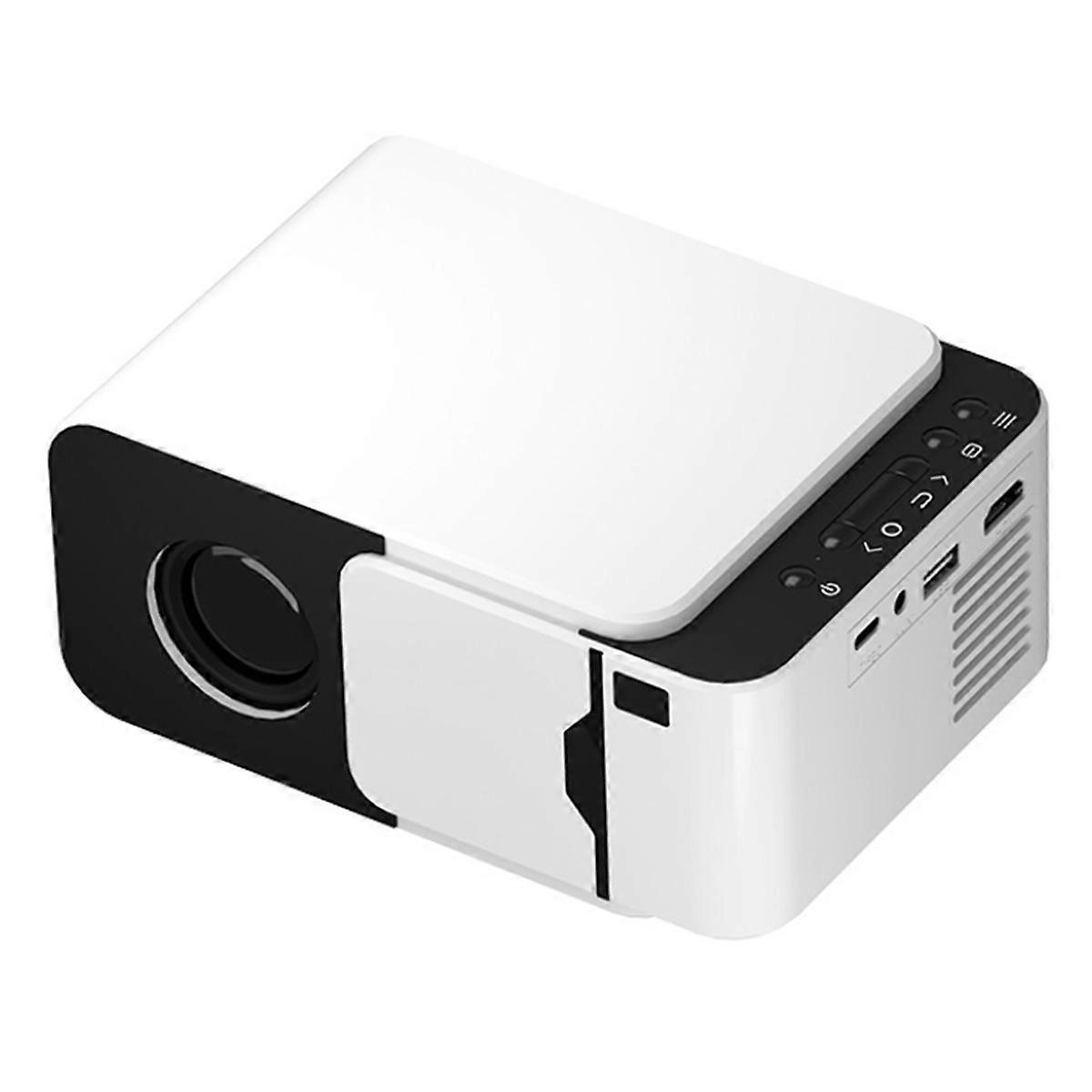 MiniT5 Home HD Projector Mini Portable Mini Smart Phone Home Theater Projection US Plug
