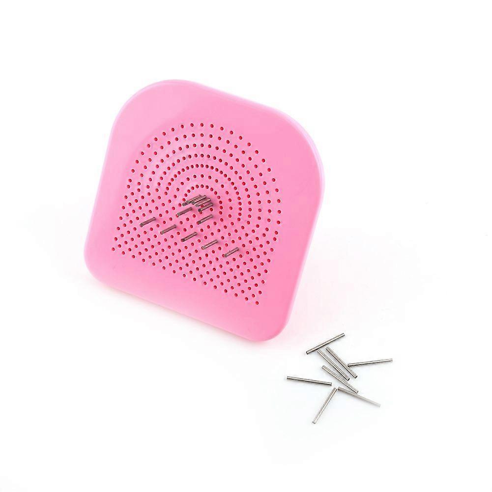 Paper craft DIY Quilling Tool Roll Quiller's Guide Grid Wrapped Tray   20 Needles Edition